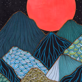 BLOOD MOON - affisch
