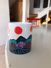 Kaffekopp - Bergskap liten