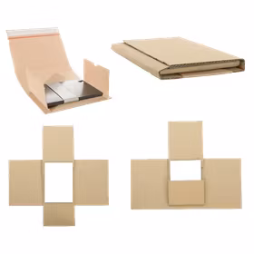 Rollbox / Bokomslag / Vinylkartonger - Postorderpåse.se