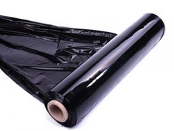 Black stretch film
