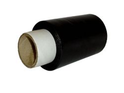 Black and clear stretch film 10cm