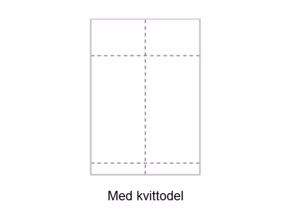 80 etiketter/A4. Ca 35,6 x 16,9mm. Självhäftande etiketter till din skrivare