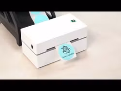 Munbyn termisk etikettskrivare lila. Bluetooth! 799 + moms! Skickas ca 21/4.