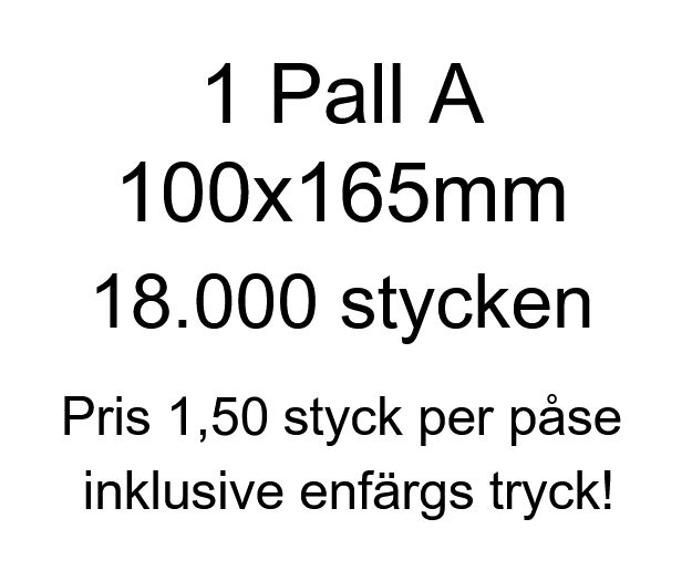 Bubbelkuvert äkta Air Pro! Pris med tryck.