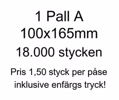 Boblekuvert ægte Air Pro! Pris med tryk.