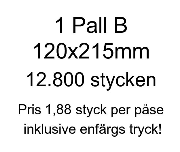 Bubbelkuvert äkta Air Pro! Pris med tryck.