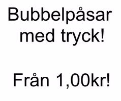 Boblekuvert ægte Air Pro! Pris med tryk.