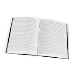 Anteckningsbok A4 Linjerad Silver. Från 52kr!