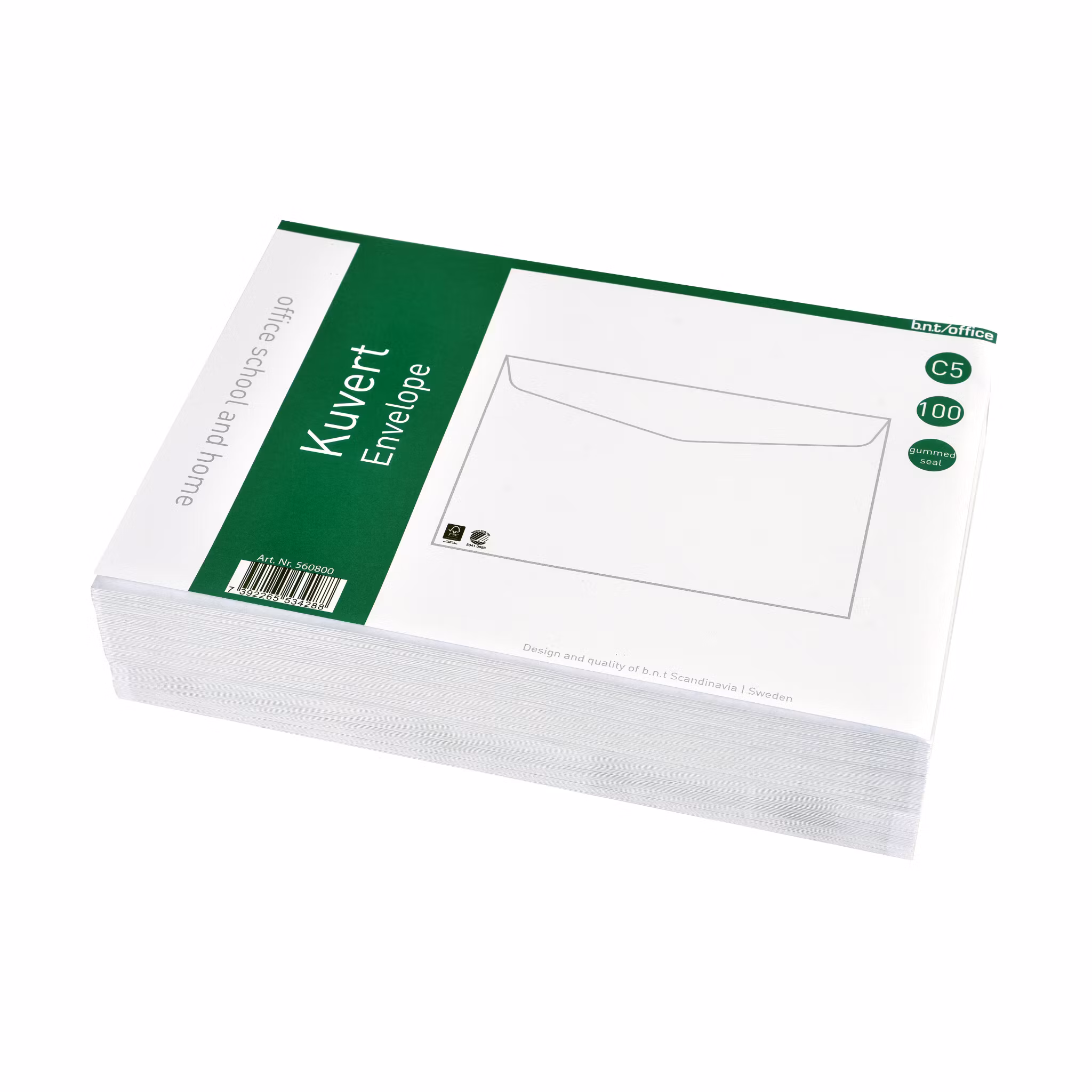 Envelope C5 Gummed Seal White