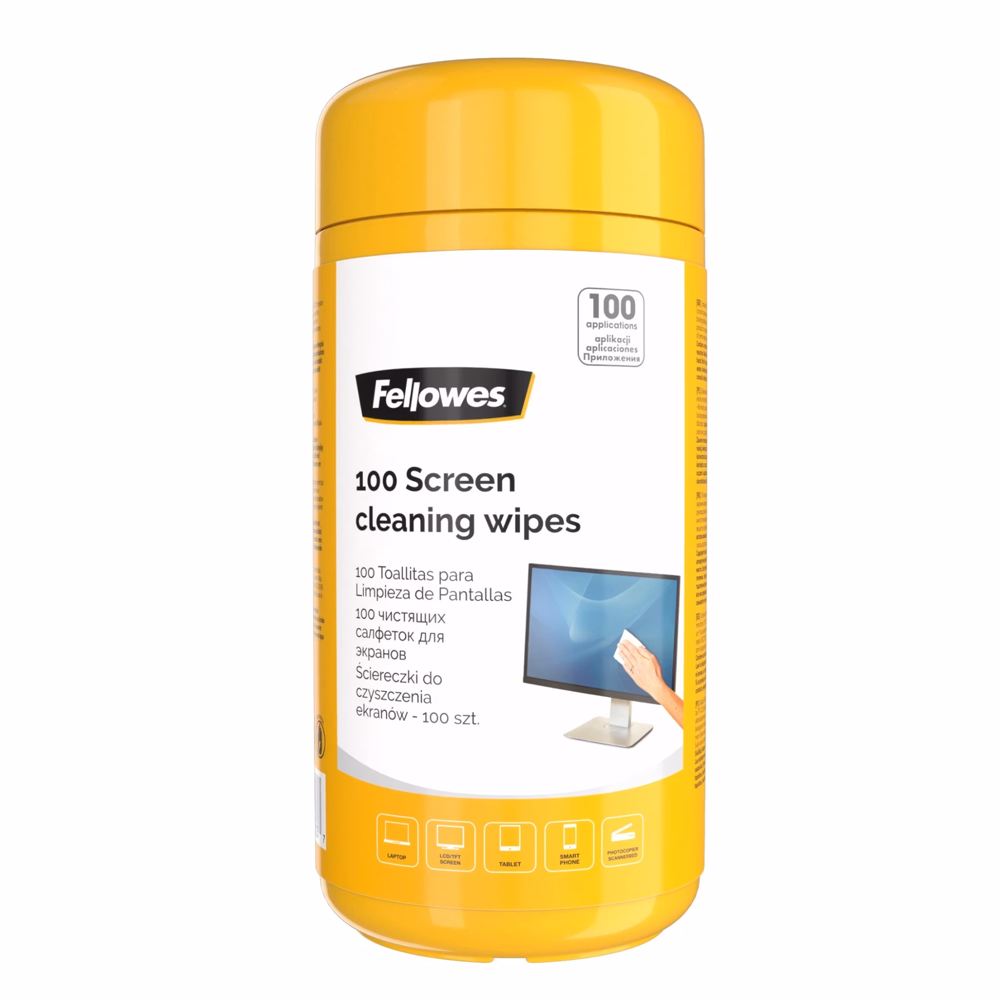 Fellowes Skärmrengöringsservetter 100st. Från 82kr!
