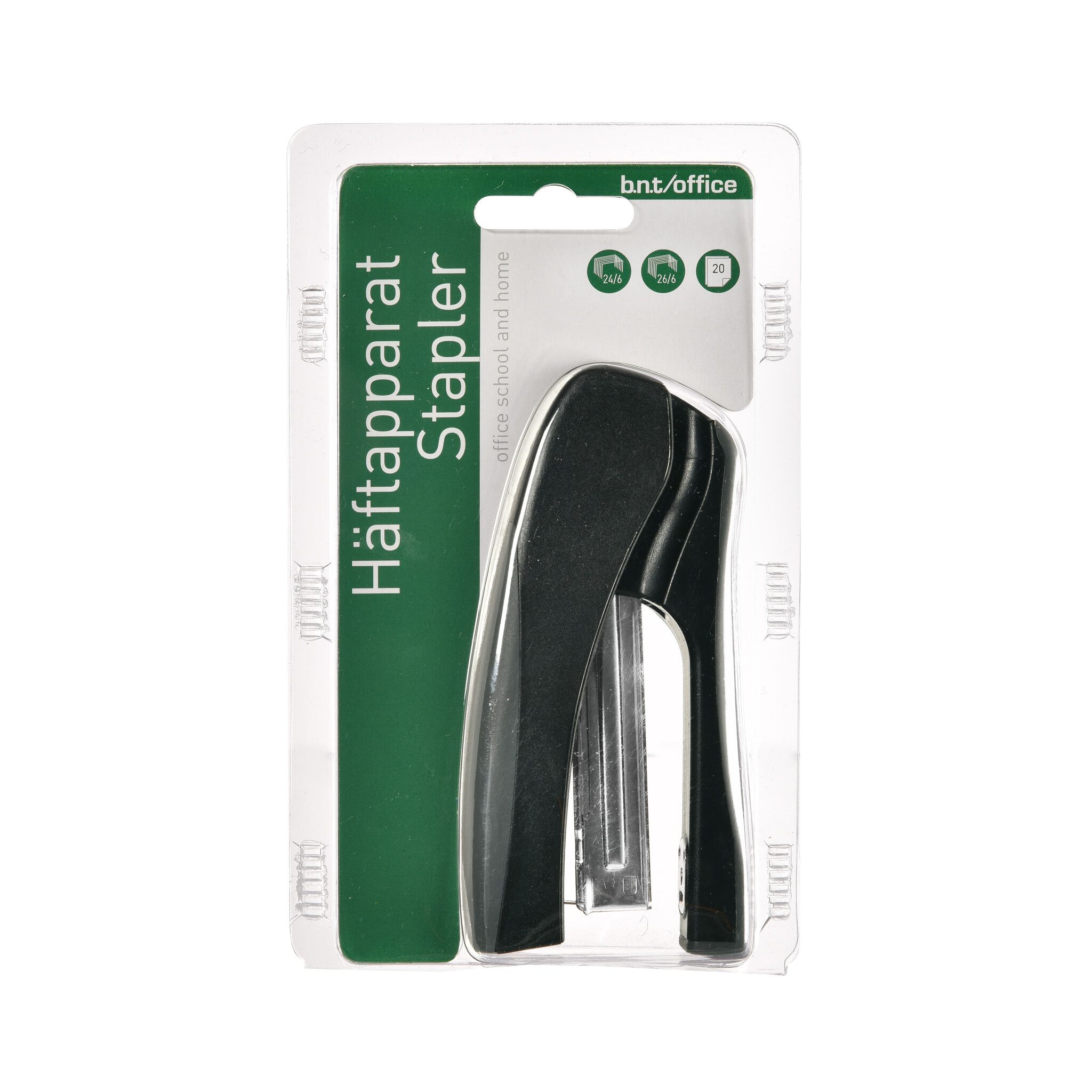 Stapler 12cm Black