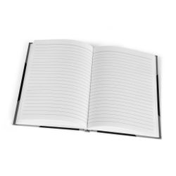Anteckningsbok A6 Linjerad Silver. Från 19,5kr!