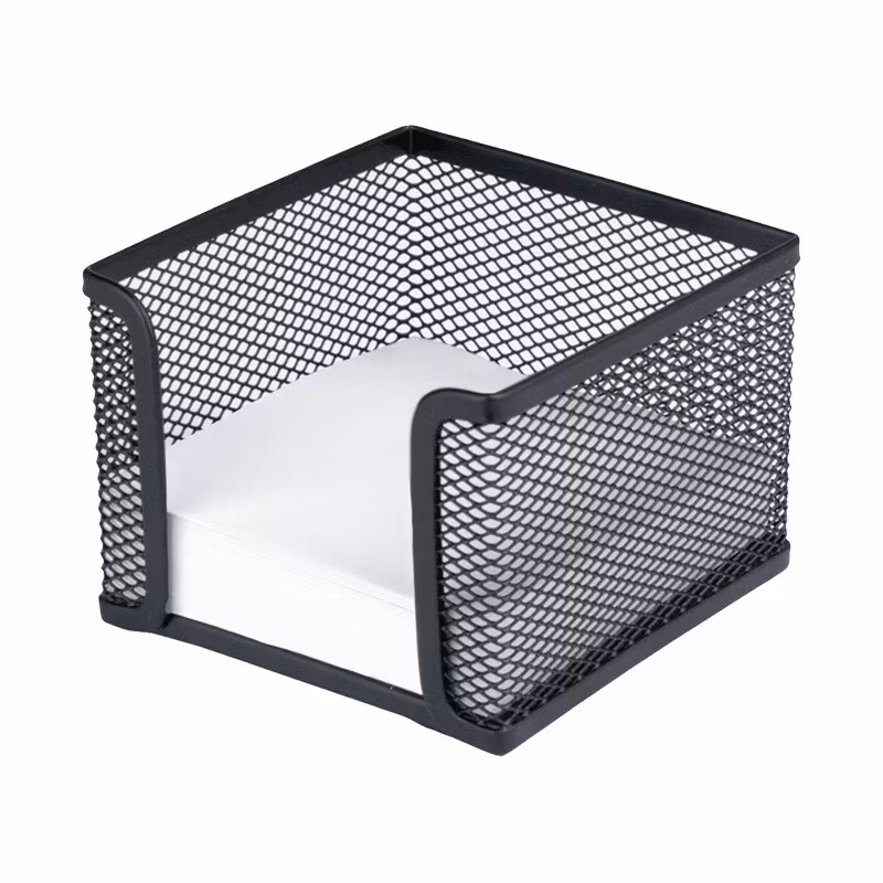 Paper holder/Block box Black with 100 sheets
