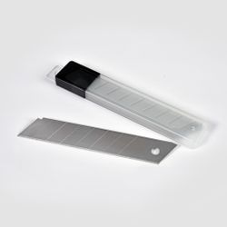 Spare blade for utility knife. 18mm. 10-Pack