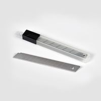 Spare blade for utility knife. 9mm. 10-Pack