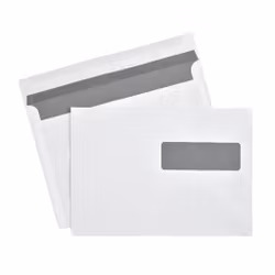 Envelopes C5H2 Gummed Seal White.