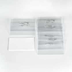 Namnskylt Nål 90x50mm 10-Pack
