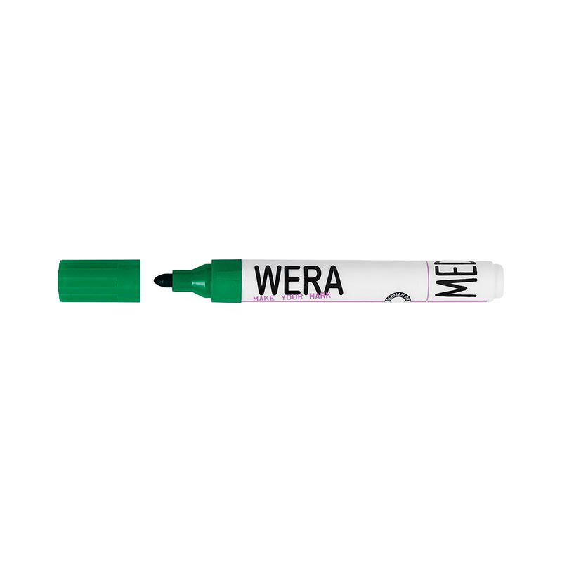 Wera Permanent Marker 1-3 mm Grøn.