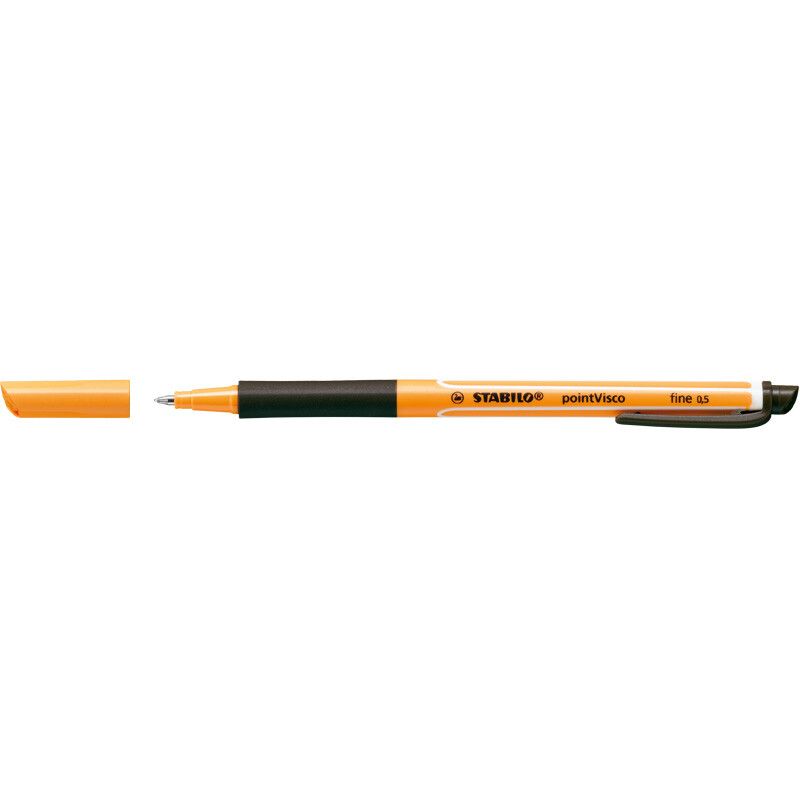 STABILO PointVisco Gelpen Sort