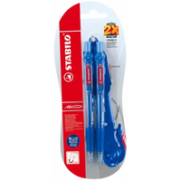 STABILO Marathon Kulspetspenna Blå 2-Pack. Från 20kr!
