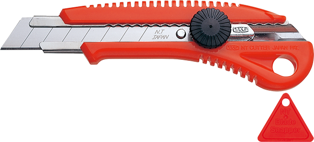 NT Cutter® Cutter knife L-550 Safety grip 18mm