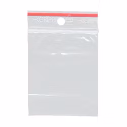 Ziplock bags with holes. Genuine Grippie. 26 sizes!