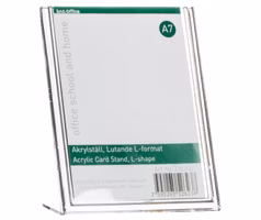 Akrylskylt A7 L/T-format. Från 14kr!