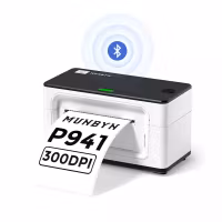 Munbyn termisk etikettskrivare 300DPI !!