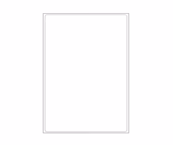 1 etikett/A4. Ca 200 x 289mm. Självhäftande etiketter till din skrivare