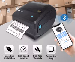 Etikettskrivare TPL termisk. Bluetooth och Wifi! Vit eller svart 999 + moms!