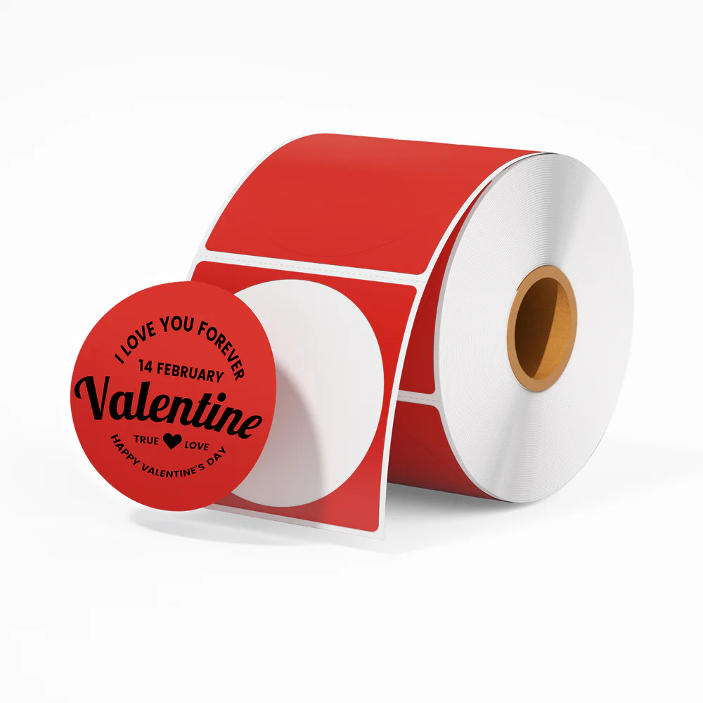 Self-adhesive thermal labels in several colors and shapes. Authentic Munbyn!