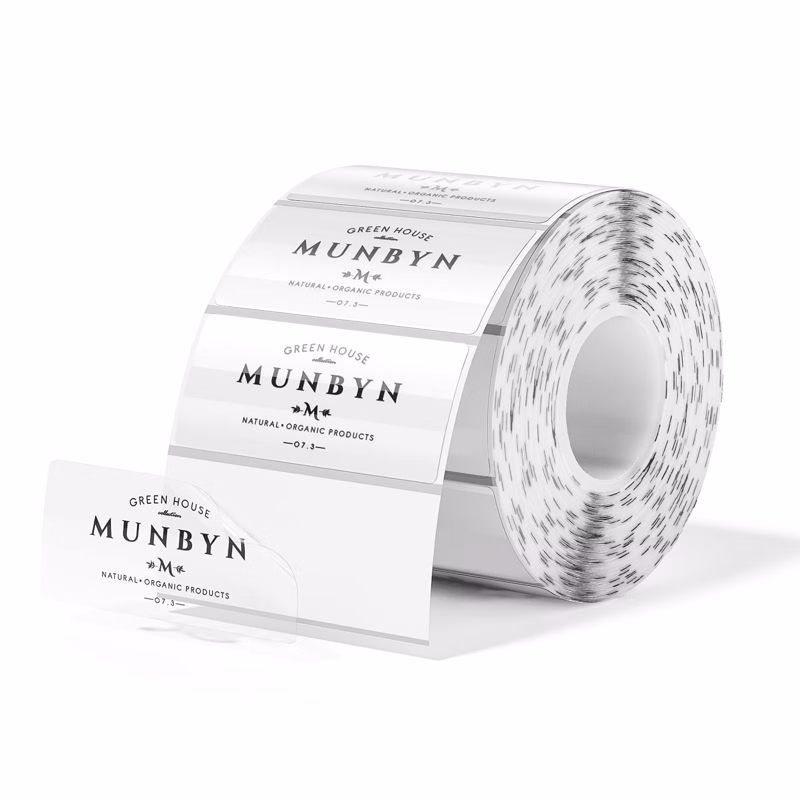 Self-adhesive thermal labels in several colors and shapes. Authentic Munbyn!