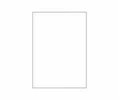 Självhäftande etiketter på A4 ark till din skrivare.