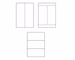 Transport labels on A4 sheet. For your regular printer.