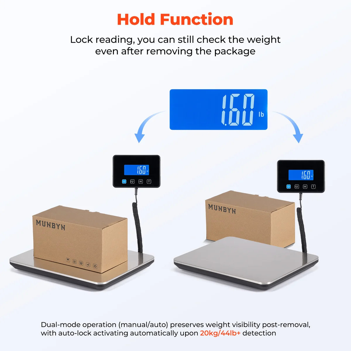 Frakt och Paketvåg 795kr! Max 200kg. Noggrannhet 50gr