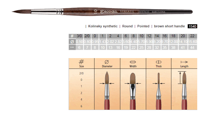 Escoda-Versatil-round pointed-1540-10