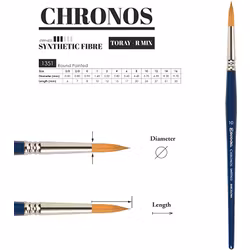 Escoda-Chronos-1351-Round pointed toray-12