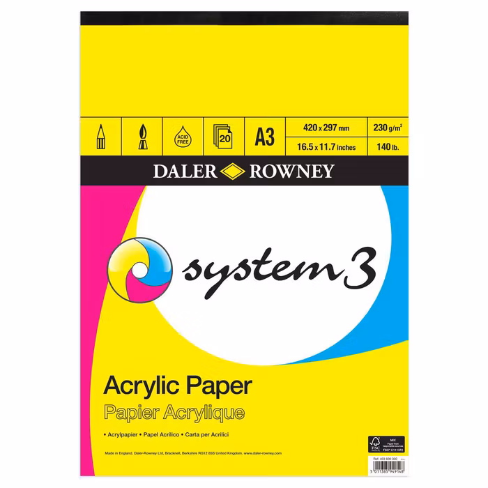System3-acrylic-A3-230g-20st