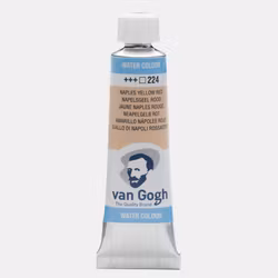 Van Gogh-akvarell-10ml-S1-224-naples yellow red