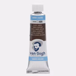 Van Gogh-akvarell-10ml-S1-409-burnt umber