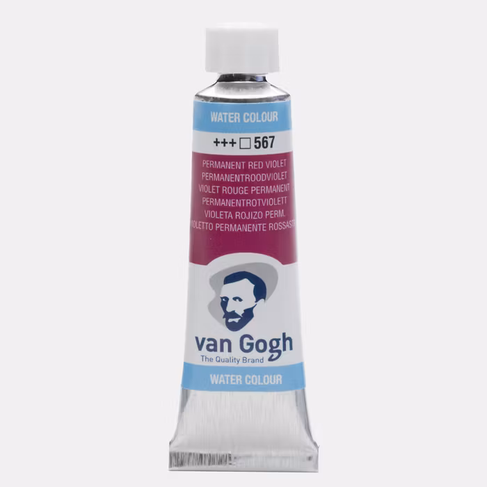 Van Gogh-akvarell-10ml-S1-567-perm. Red violet