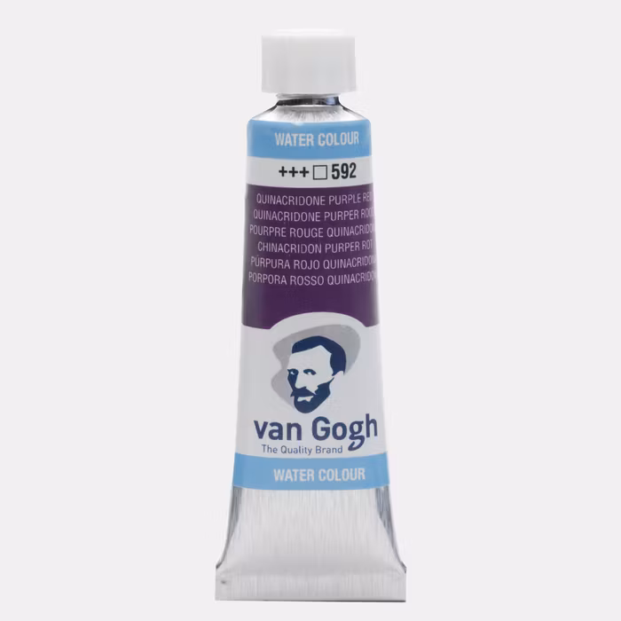 Van Gogh-akvarell-10ml-S1-592-Quinacridone purple red