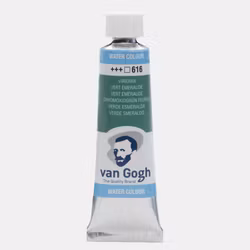 Van Gogh-akvarell-10ml-S1-616-viridian