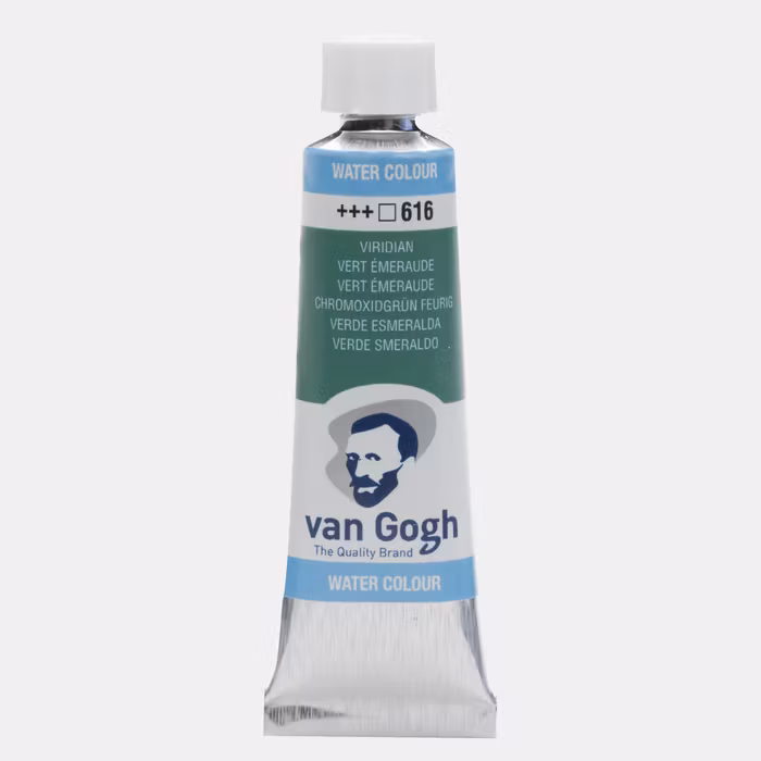 Van Gogh-akvarell-10ml-S1-616-viridian