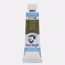 Van Gogh-akvarell-10ml-S1-620-olive green
