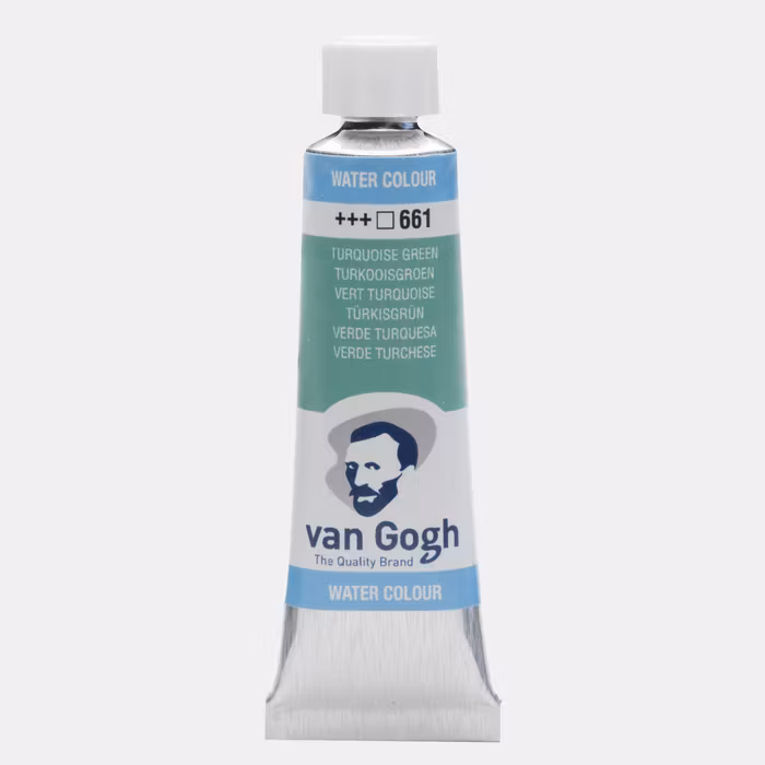 Van Gogh-akvarell-10ml-S1-661-turquose green