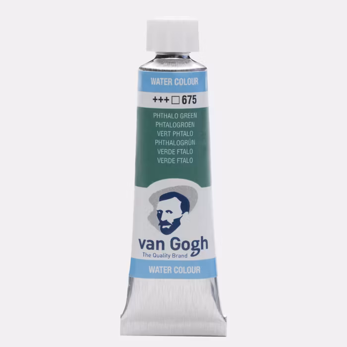 Van Gogh-akvarell-10ml-S1-675-phthalo green