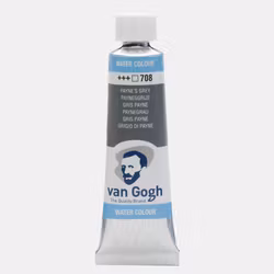 Van Gogh-akvarell-10ml-S1-708-paynes grey