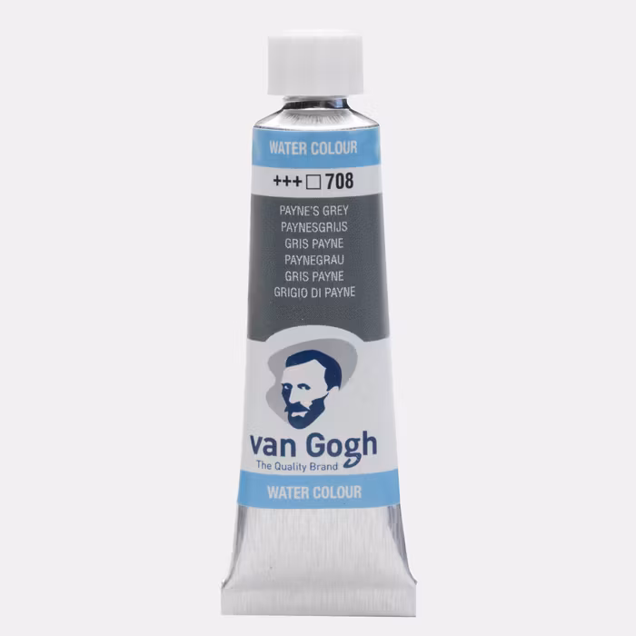 Van Gogh-akvarell-10ml-S1-708-paynes grey