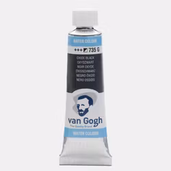 Van Gogh-akvarell-10ml-S1-735-oxide black